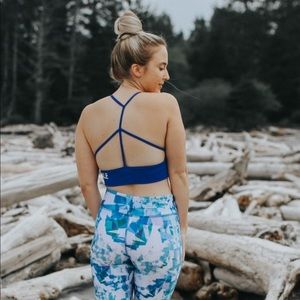 Terez leggings and SoulCycle sports bra bundle